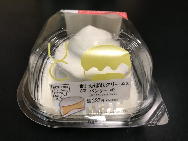 おぼれクリームのパンケーキパッケージ