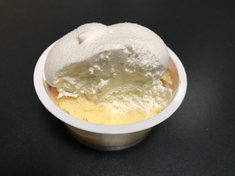 おぼれクリームのチーズスフレケーキ
