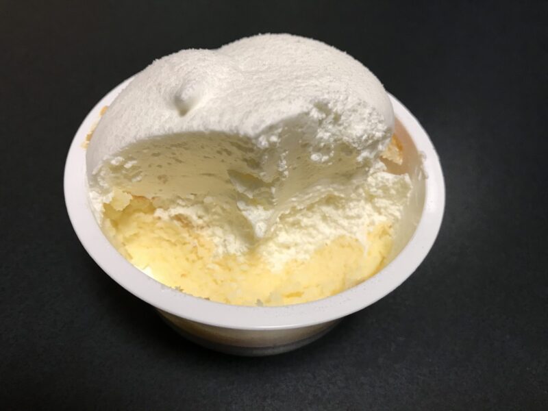 おぼれクリームのチーズスフレケーキ